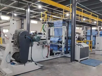 Tandem Coating and Lamination with Centre Winding